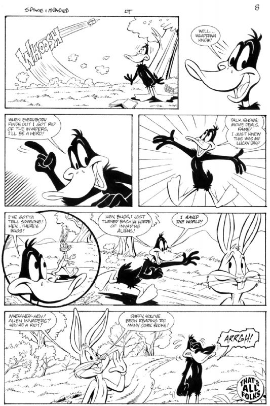 Daffy Duck und Bugs Bunny