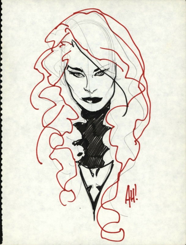 Phoenix - Jean Grey, in Rob M's The Sketches Comic Art Gallery Room