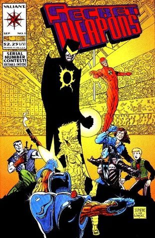 SECRET WEAPONS #1 (1993) - Valiant Comics version of Marvel’s Avengers