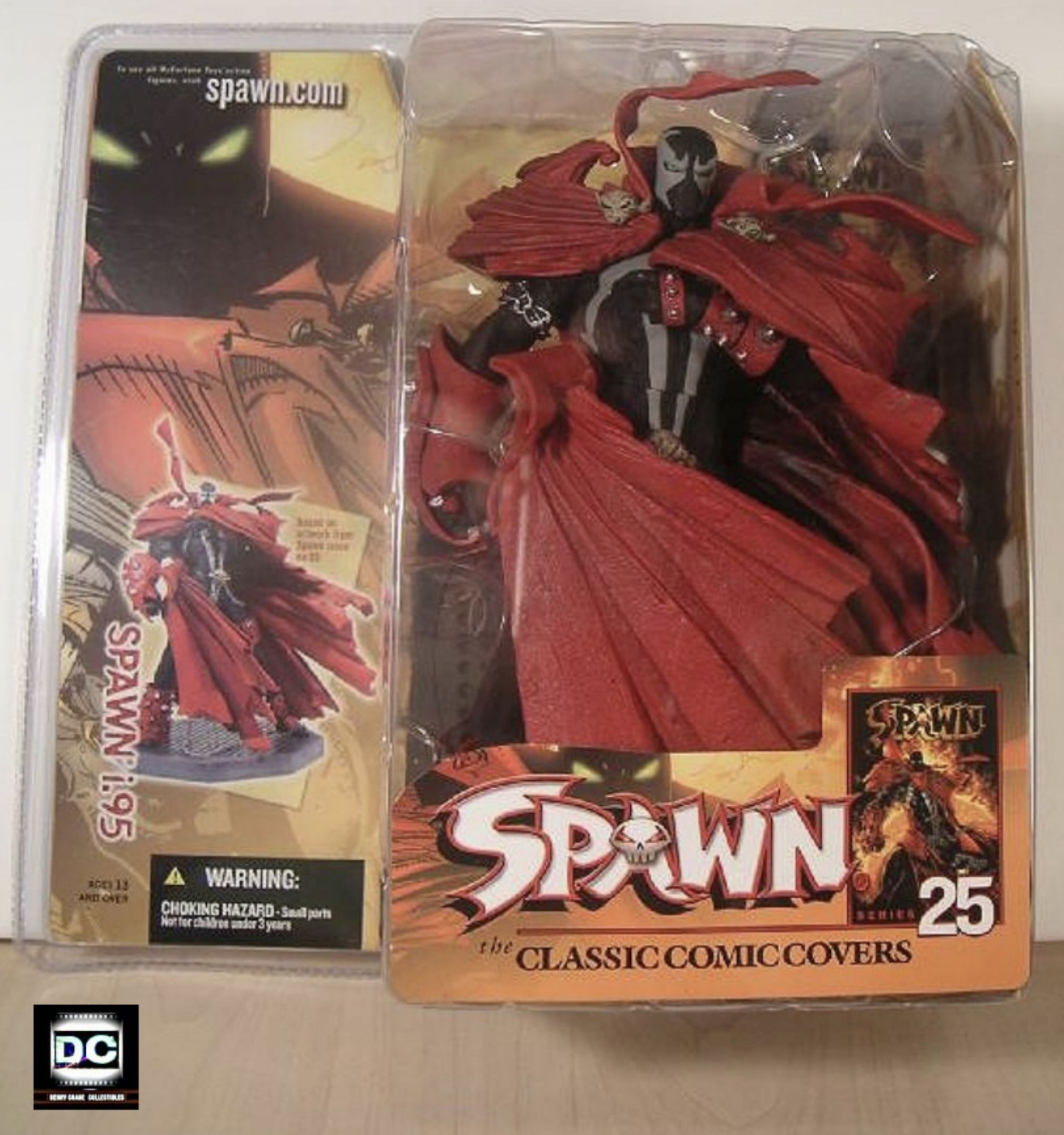 Todd McFarlane SPAWN #95 cover (2000) + Compendium Vol 1 cover