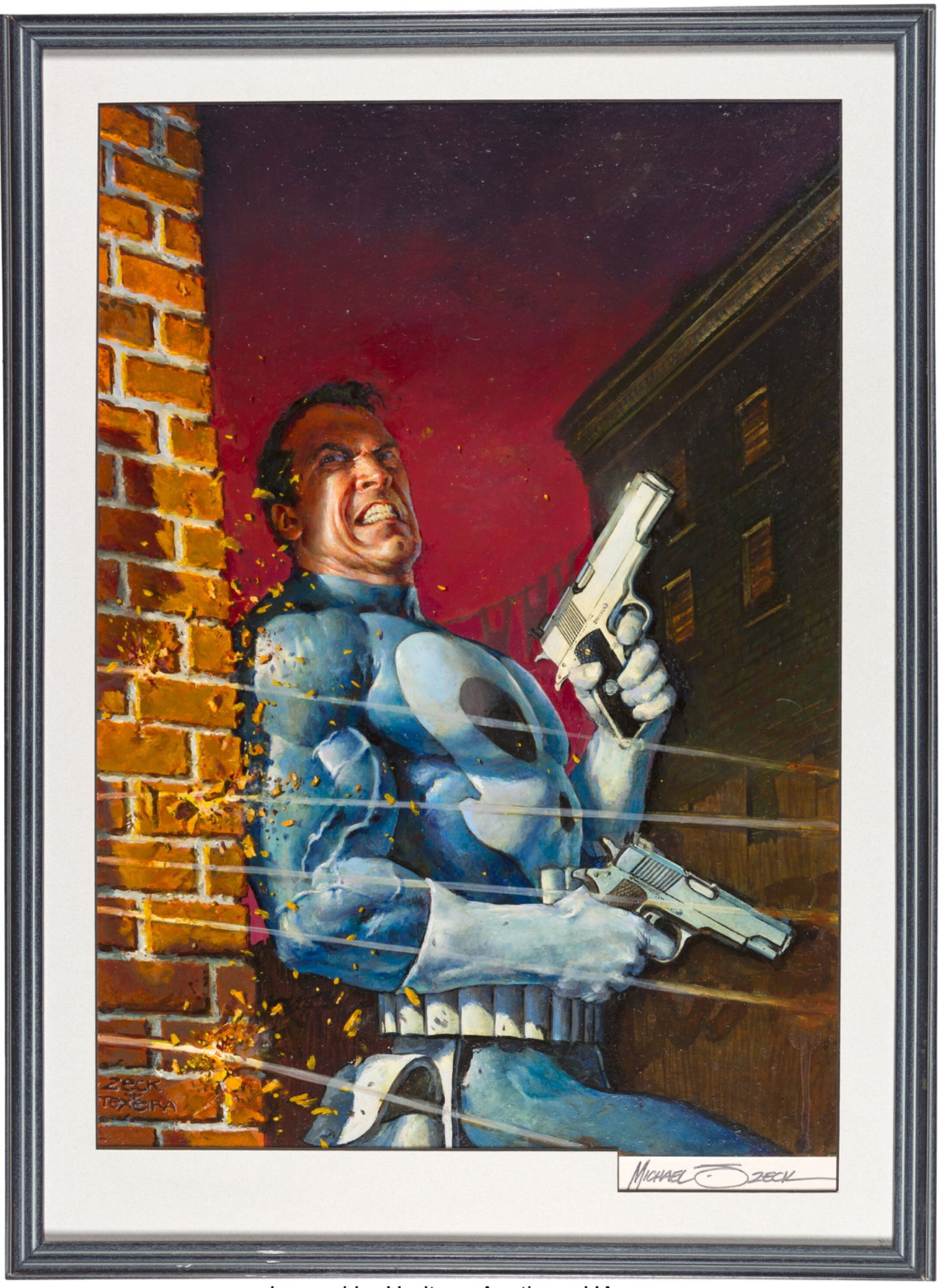 PUNISHER #1 Magazine Cover (1989) My Mike Zeck Grail!, in