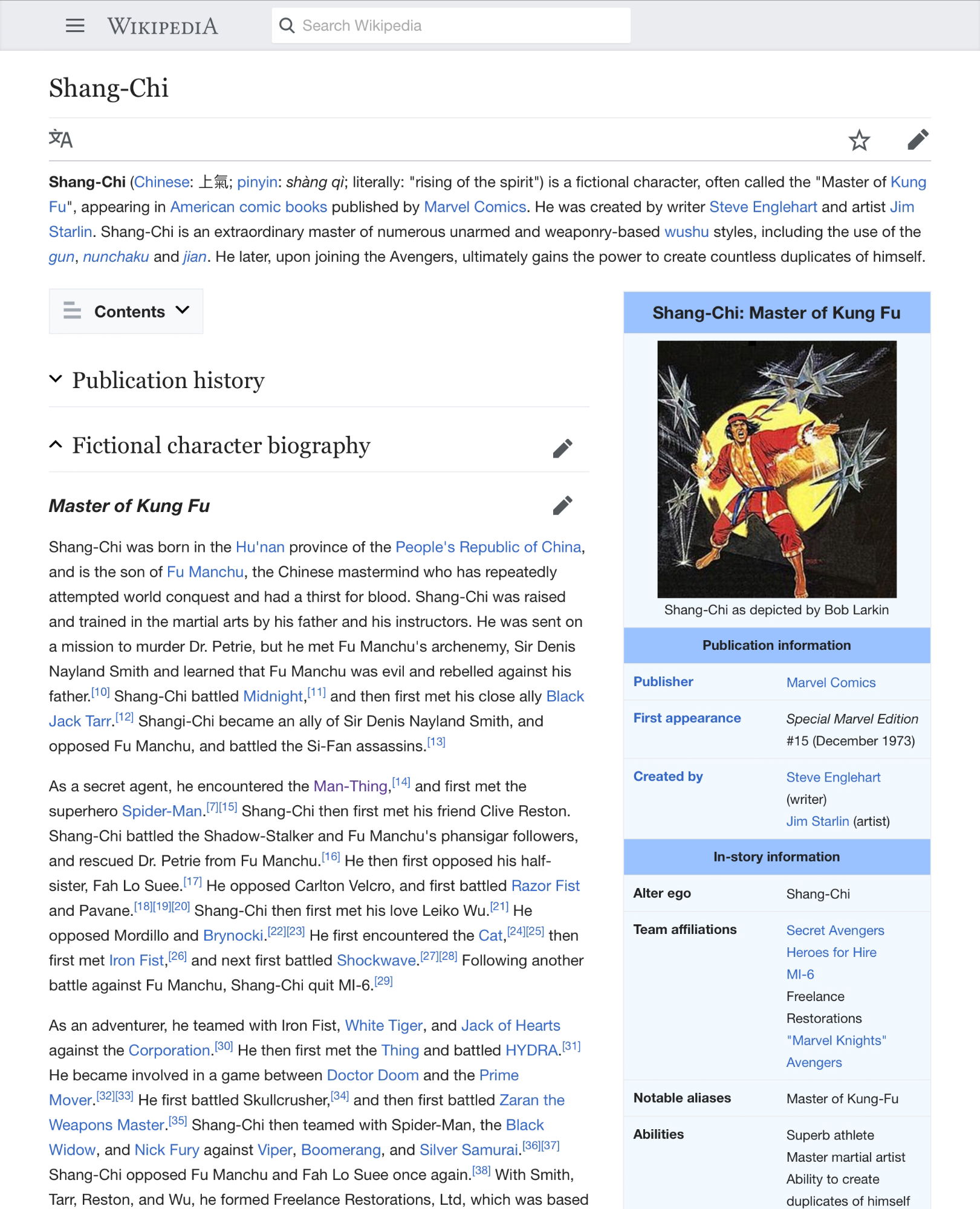 Shang-Chi and the Legend of the Ten Rings - Wikipedia