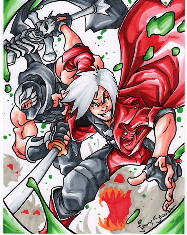 Dante Art - Devil May Cry 4 Art Gallery