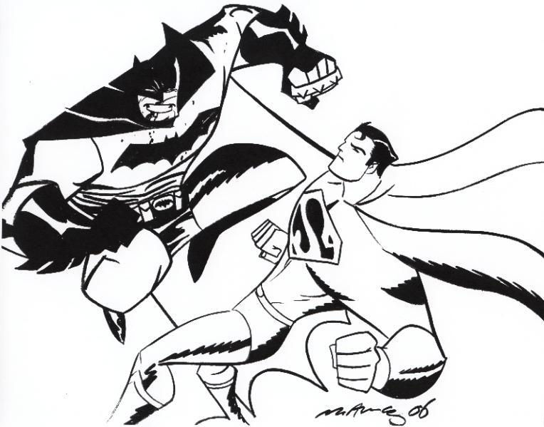 The Dark Knight Falls by Mike Oeming, in Dave Takahashi's World's ...