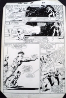 Avengers Annual 14 page 34 by John Byrne, Comic Art