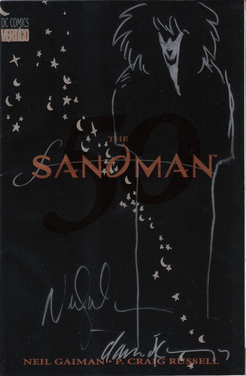 Sandman Morpheus By Neil Gaiman In Jimmy Lawrences Vertigo Dc