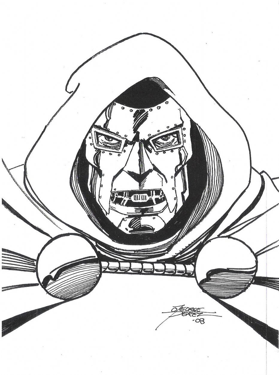 Dr. Doom by George Perez, in Jimmy Lawrence's Marvel characters ...