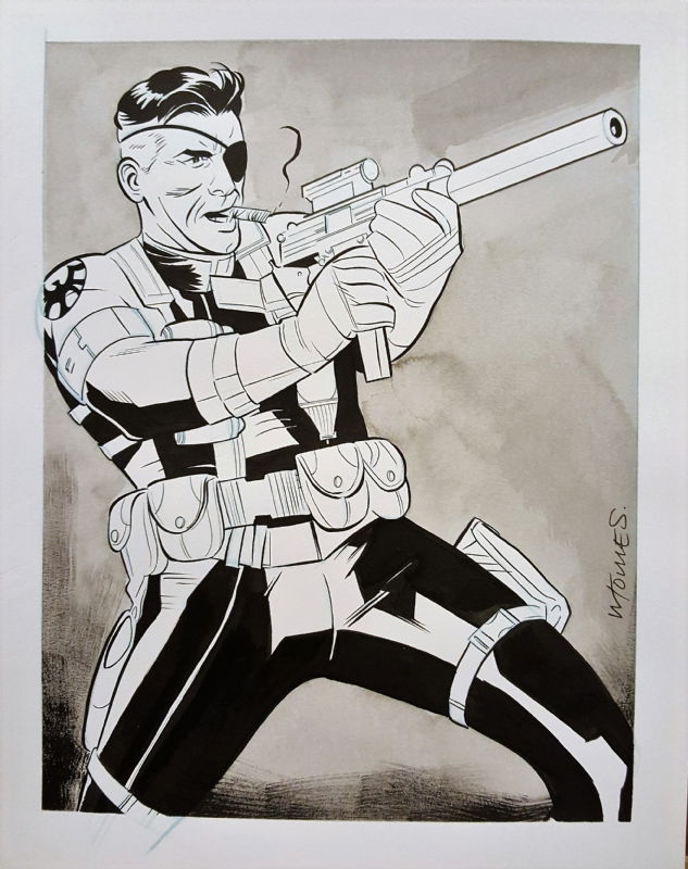 Nick Fury by Wilfredo Torres, in Jimmy Lawrence's Marvel characters ...