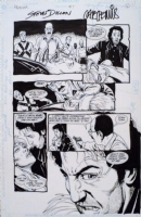 Preacher issue 7 page 16 by Steve Dillon-signed by Garth Ennis too!, Comic Art