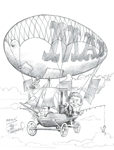 Alfred E. Neuman from MAD magazine by Tom Richmond, Comic Art