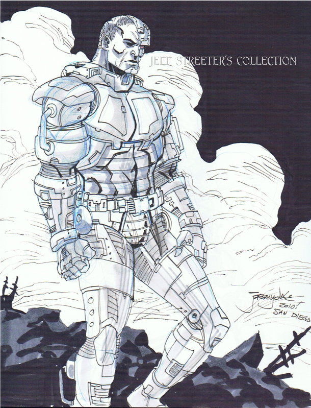 Cyborg by Jeremy Dale, in Jeffrey Streeter's Sketchbook Commissions ...