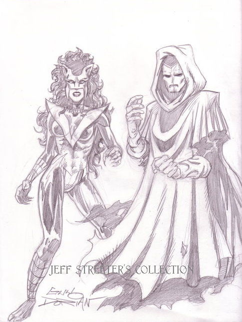 Pantha And Phantasm By Guy Dorian In Jeffrey Streeters Sketchbook Commissions Teams New 2406