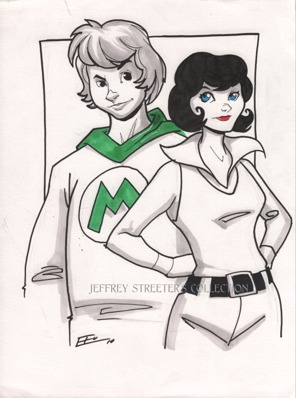 Marvin And Wendy Super Friends Style By Emilio Lopez In Jeffrey