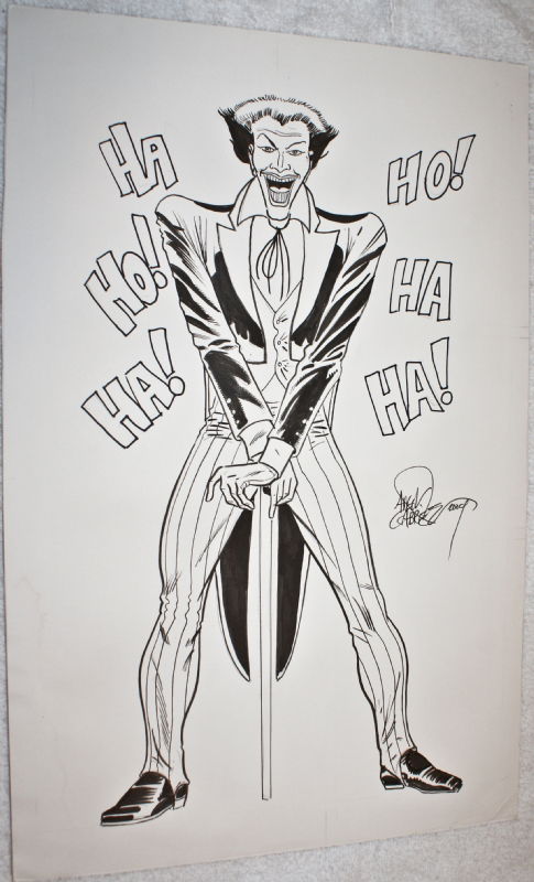 Vintage Joker, in Joseph Esposito's My Commissions Comic Art Gallery Room