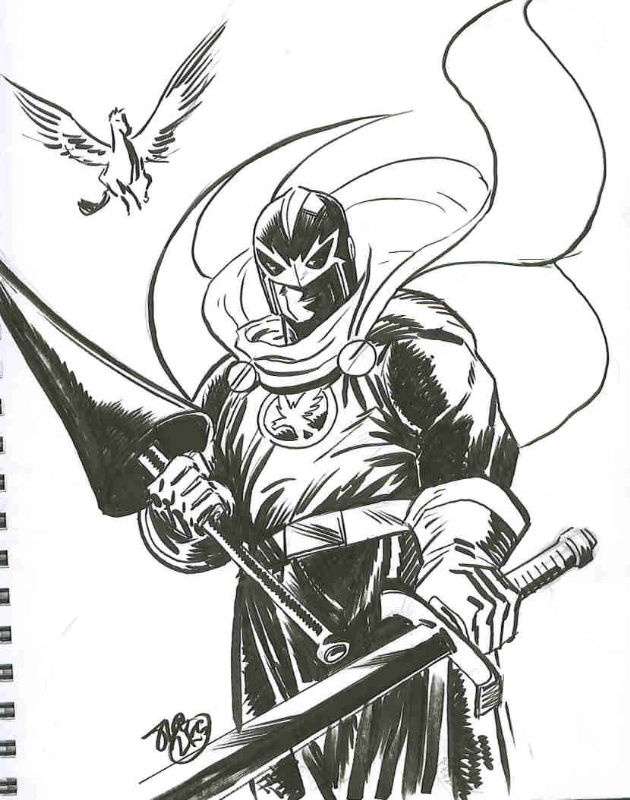 Black Knight, In I Am Modok's Black Knight Comic Art Gallery Room