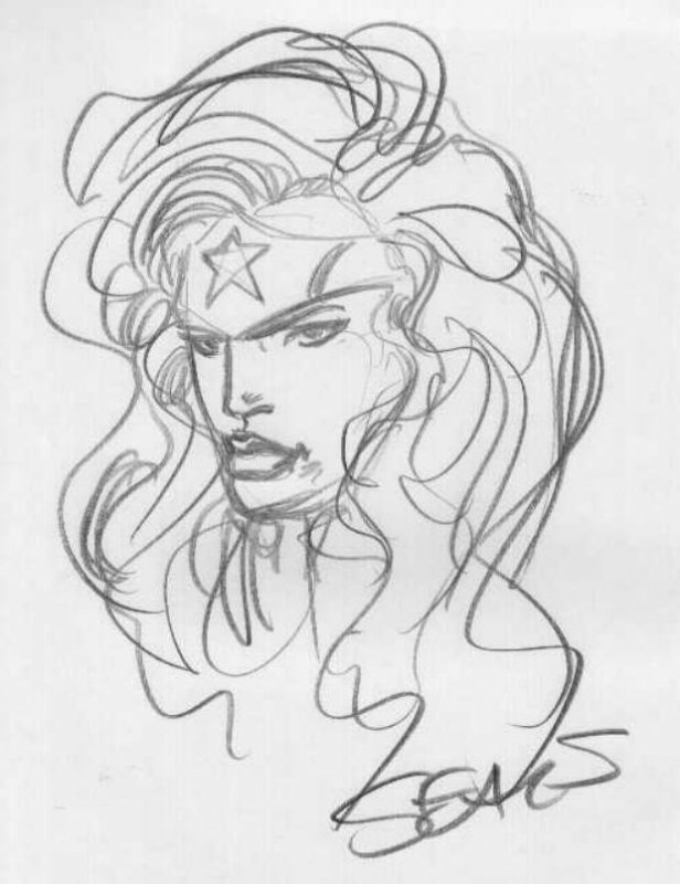 Bart Sears Wonder Woman In Joel Thingvall Gallery Of Wonder Woman Arts Faces Of Wonder Woman 