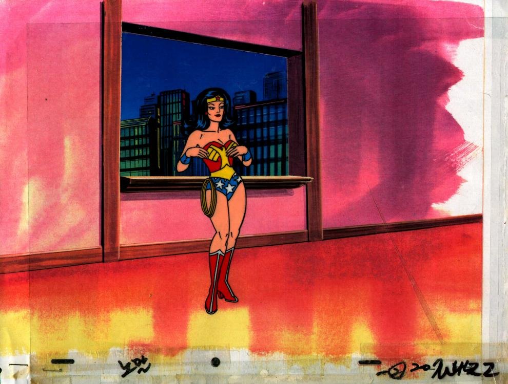 Wonder Woman Underoos Ad Art, in Joel Thingvall GALLERY OF WONDER