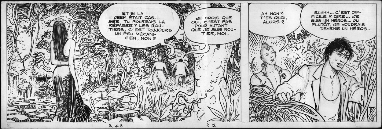 Dies Irae Pg 12 Strip 48 In Mario Giorno S Manara Milo Comic Art Gallery Room