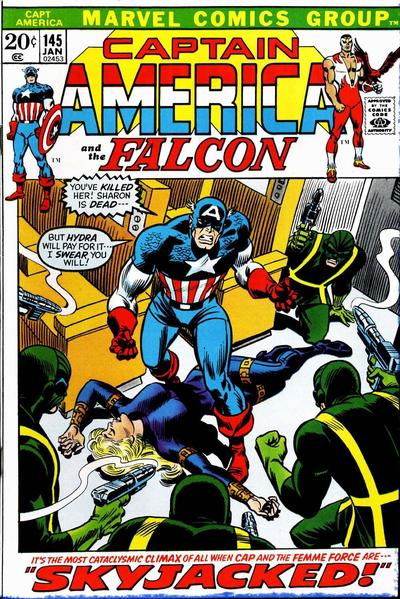 Romita--Captain America #145 Cover (1972), in Bill J's Romita, John Sr ...