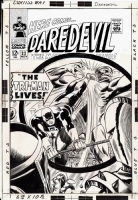 Colan--Daredevil #22 Cover (1966), Comic Art