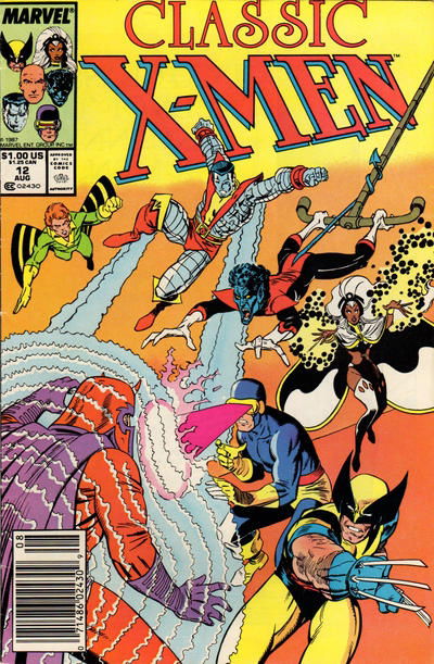 Arthur Adams--Classic X-Men #12 Cover (1987), in Bill J's Adams, Arthur ...