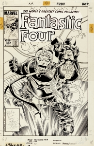 John Byrne--Fantastic Four #283 (1985), Comic Art