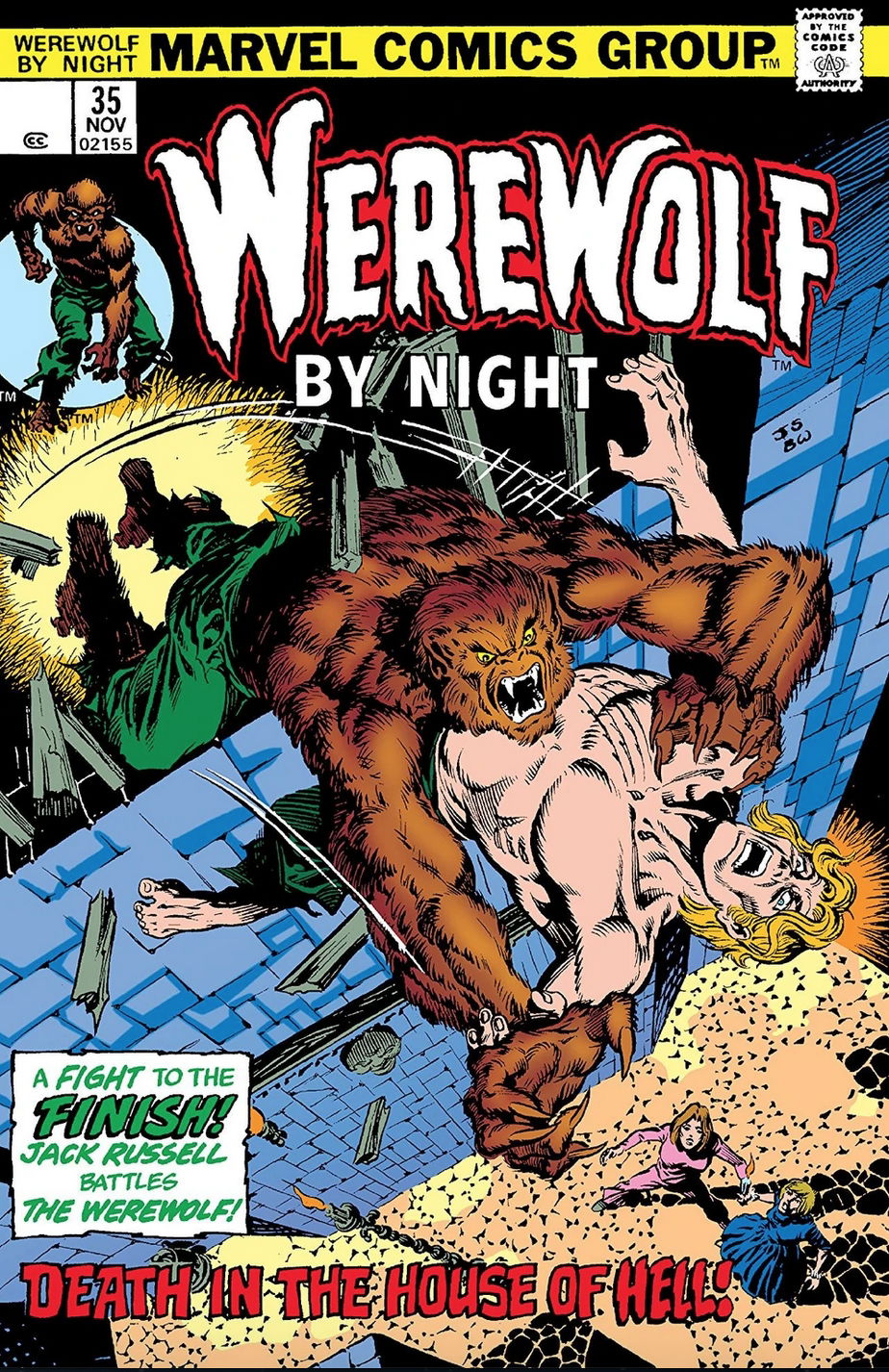 Starlin/Wrightson--Werewolf by Night #35 Cover (1975), in Bill J's ...