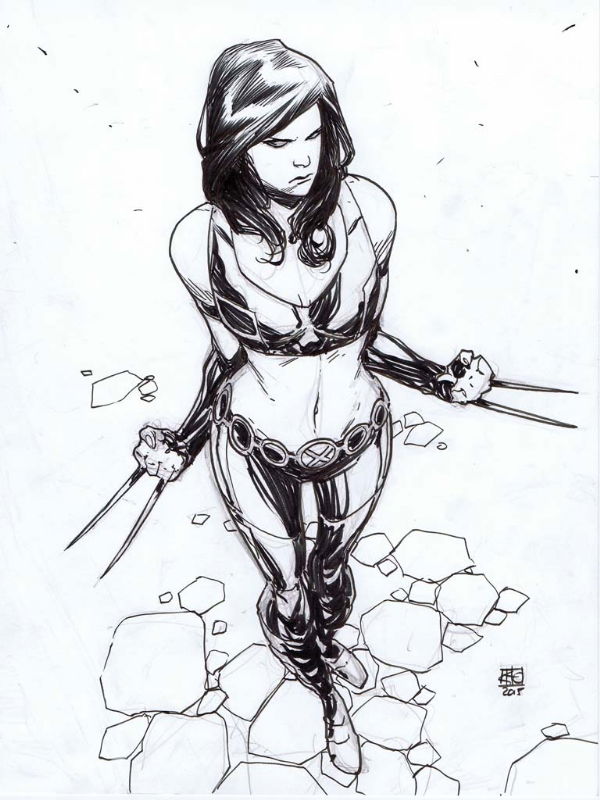 Khoi Pham X 23 In Steve Vanhorn And Belinda Fernandezs Commissions Pinups And Sketches Comic 2775