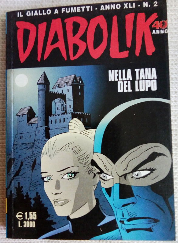 SERGIO ZANIBONI - DIABOLIK, in CIRO SCOGNAMIGLIO's ZANIBONI SERGIO Comic  Art Gallery Room