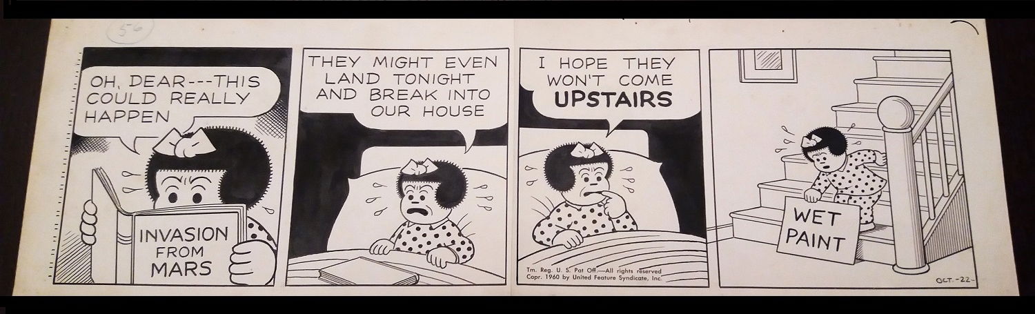 ERNIE BUSHMILLER NANCY in CIRO SCOGNAMIGLIO s BUSHMILLER ERNIE