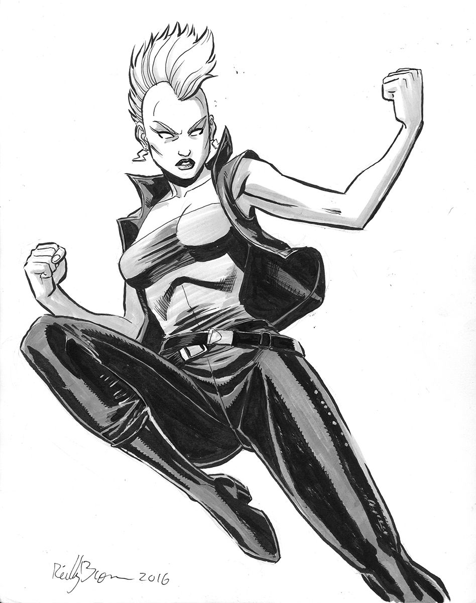 Punk Storm by Reilly Brown, in Tyler Chin-Tanner's Punk Storm: Mohawk ...