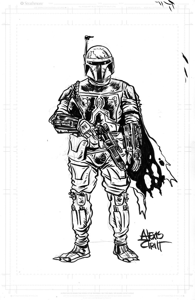 Boba Fett (Bounty Hunter, Star Wars), in Tyler Chin-Tanner's Star Wars ...