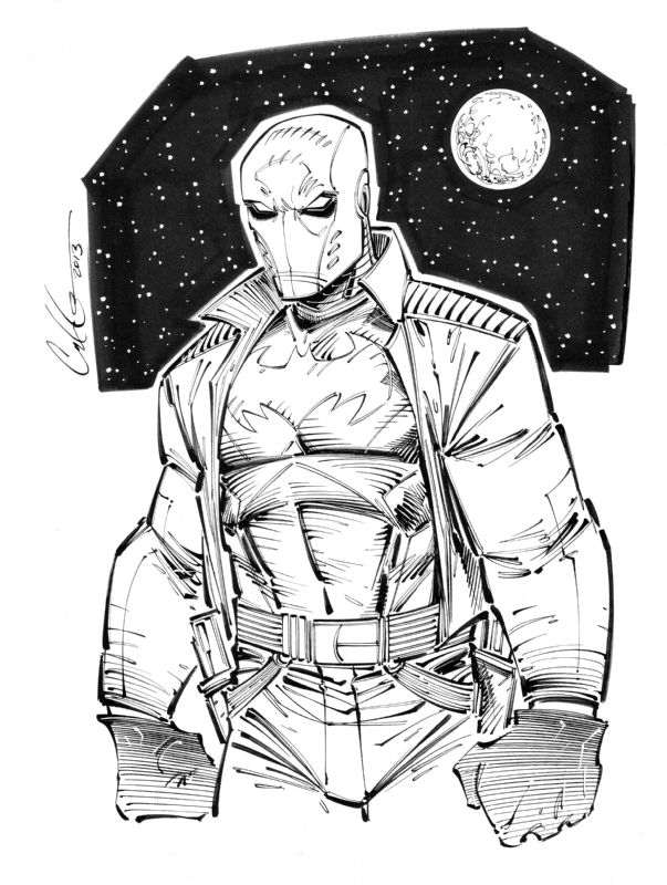 Red Hood, In Cory Hamscher's 2013 Comic Art Gallery Room