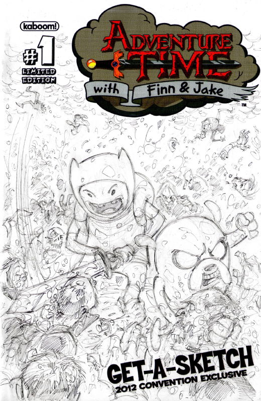 Adventure Time, In Cory Hamscher's 2014 Comic Art Gallery Room