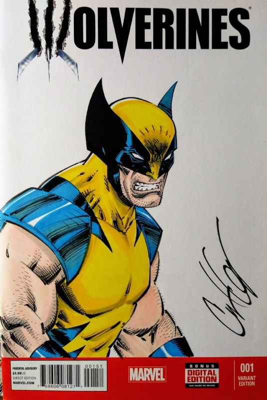 WOLVERINE, In Cory Hamscher's 2018 Original Sketch Covers For Sale ...