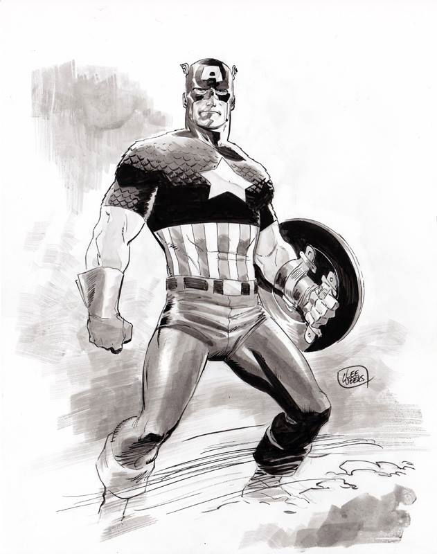 Captain America - Lee Weeks, in Cory Sprague's Captain America / Covers ...