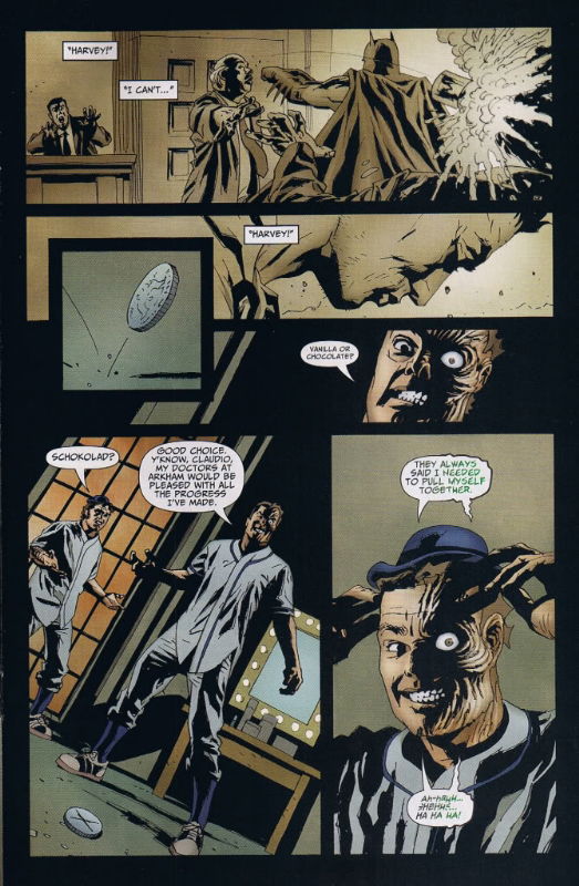 Batman: Jekyll & Hyde, in Jorn Leeksma's Original art Comic Art Gallery Room