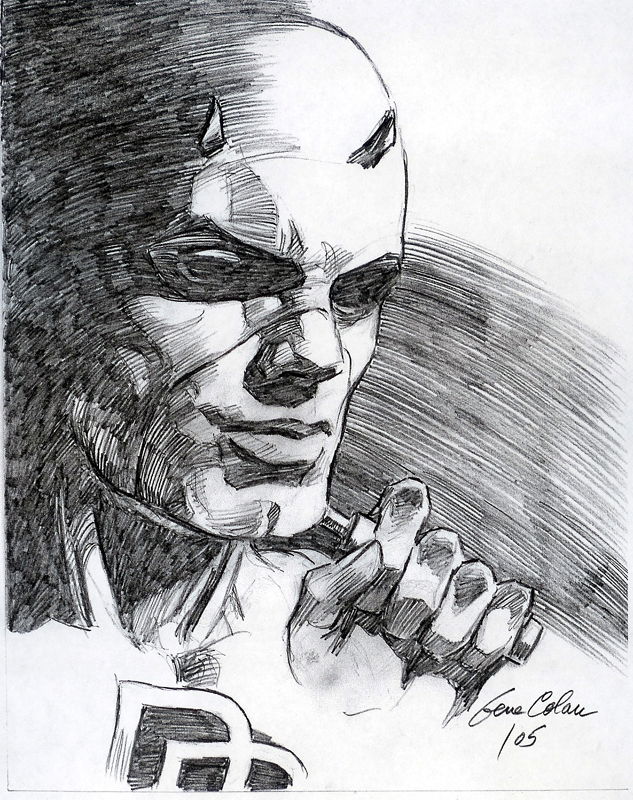 Daredevil - Con Sketch, in Gene Colan's Convention Sketches Comic Art ...