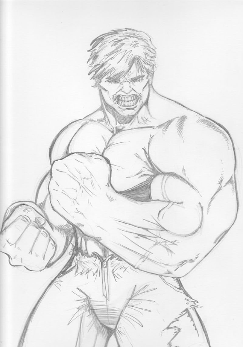 3D Pencil Drawing: Hulk Avengers Age of Ultron - Speed Draw | Jasmina Susak  - YouTube