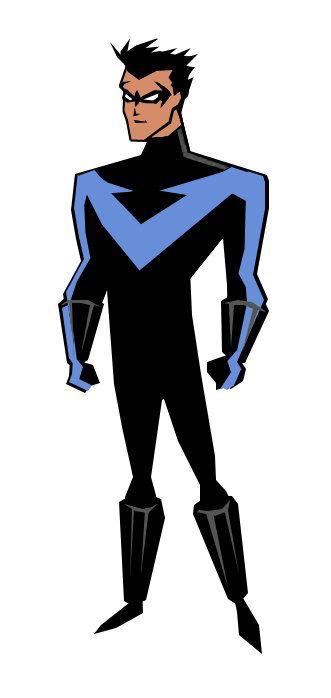 Nightwing in BTAS style, in Jason Quinn's Other Stuff Comic Art Gallery ...