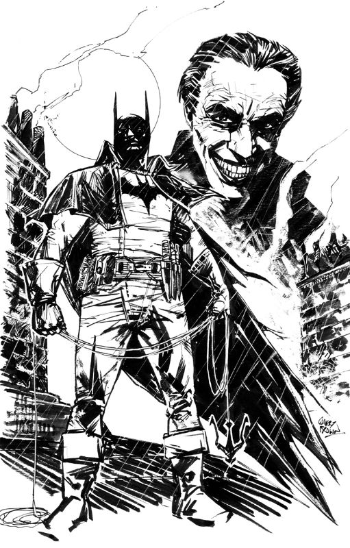 Gotham By Gaslight Batman In Garry Brown S Sketchblog Comic Art Gallery Room