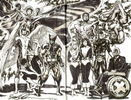 The Uncanny X-Men by Brent Anderson (2011) Comic Art