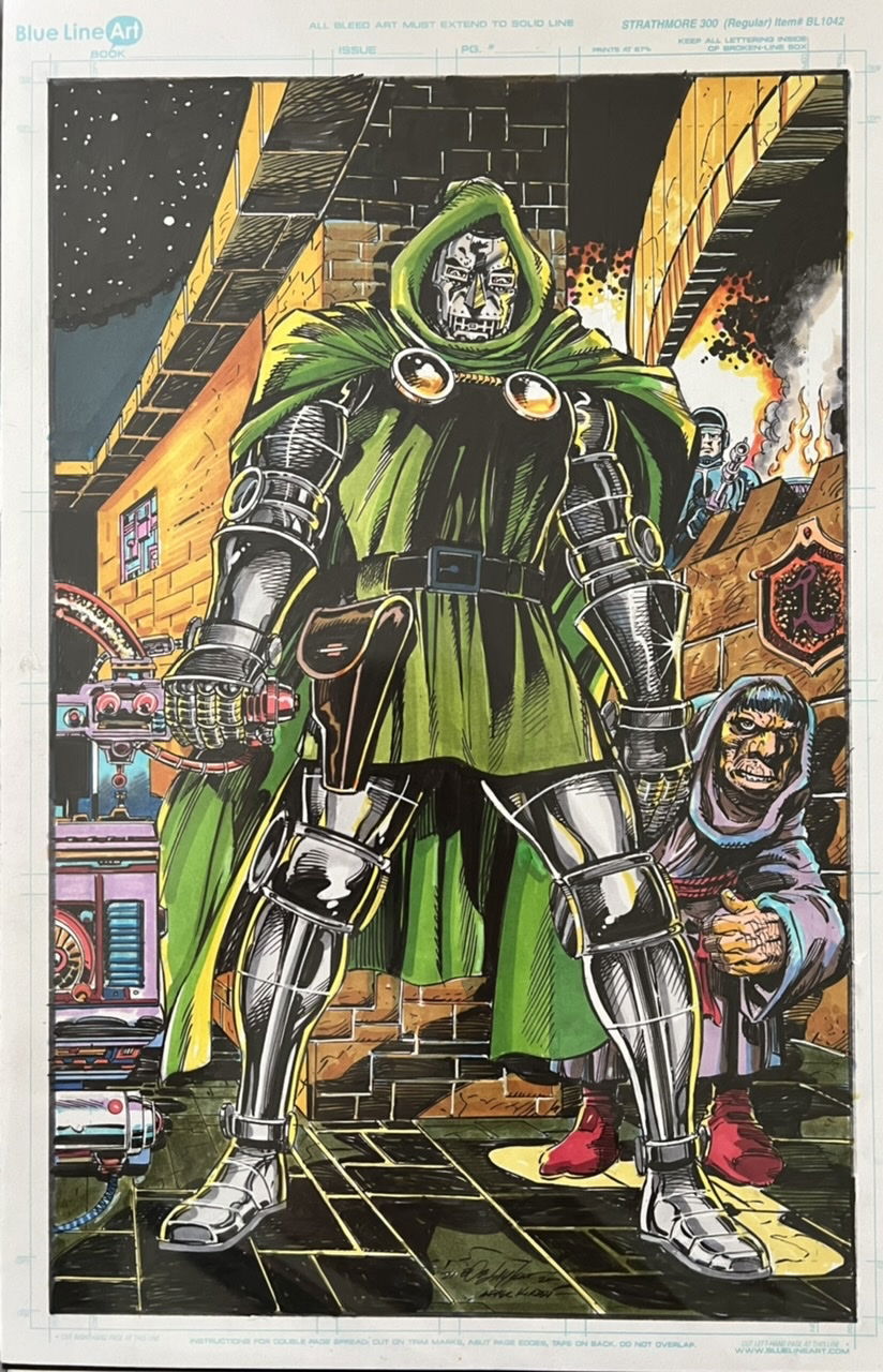 Dr Doom commission- Bob Layton , in Gabe Carino's Gabe C Comic Art ...