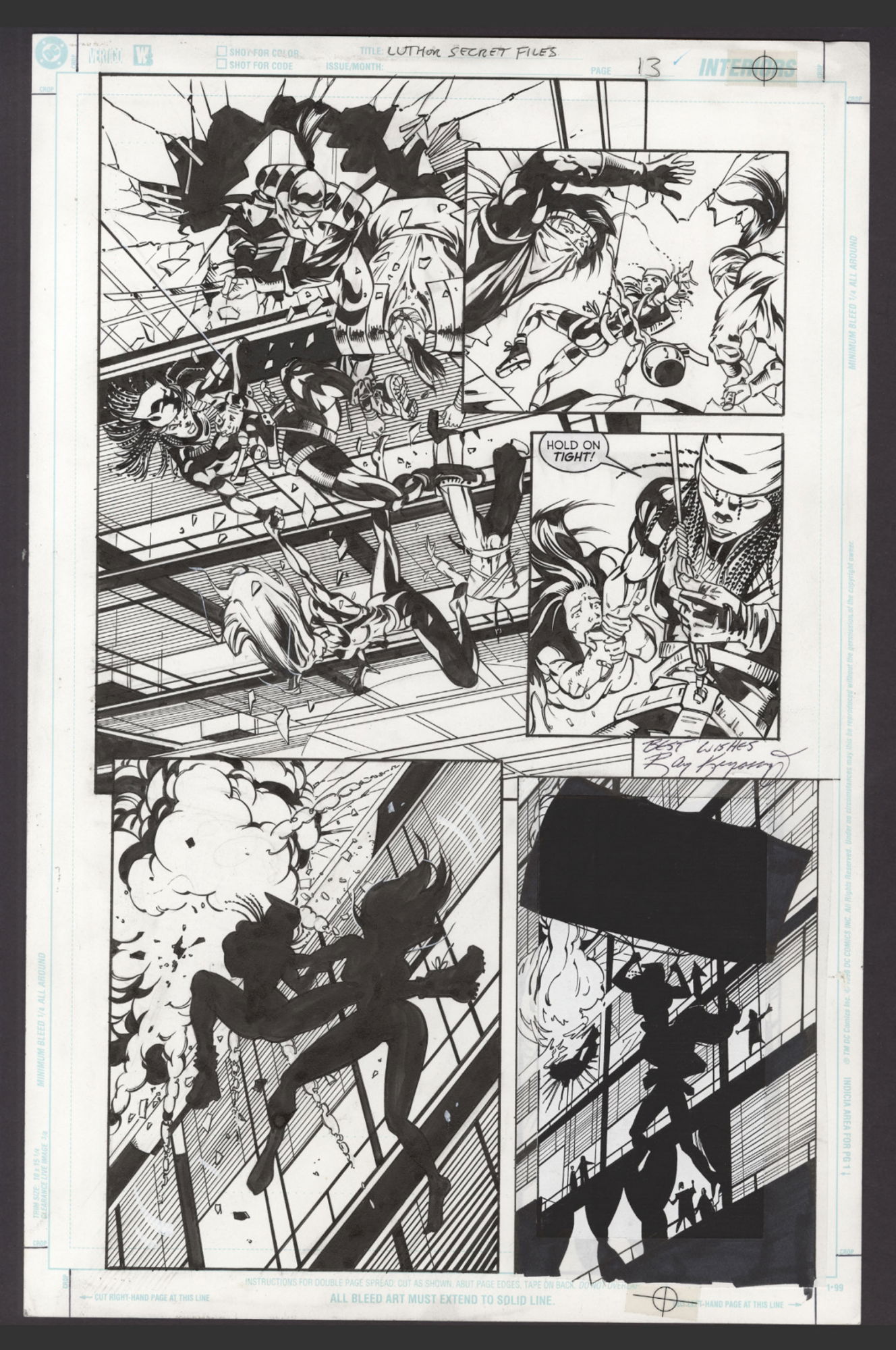 Secret Files President Luthor #1 Pg. 13 By Dale Eaglesham And Ray ...