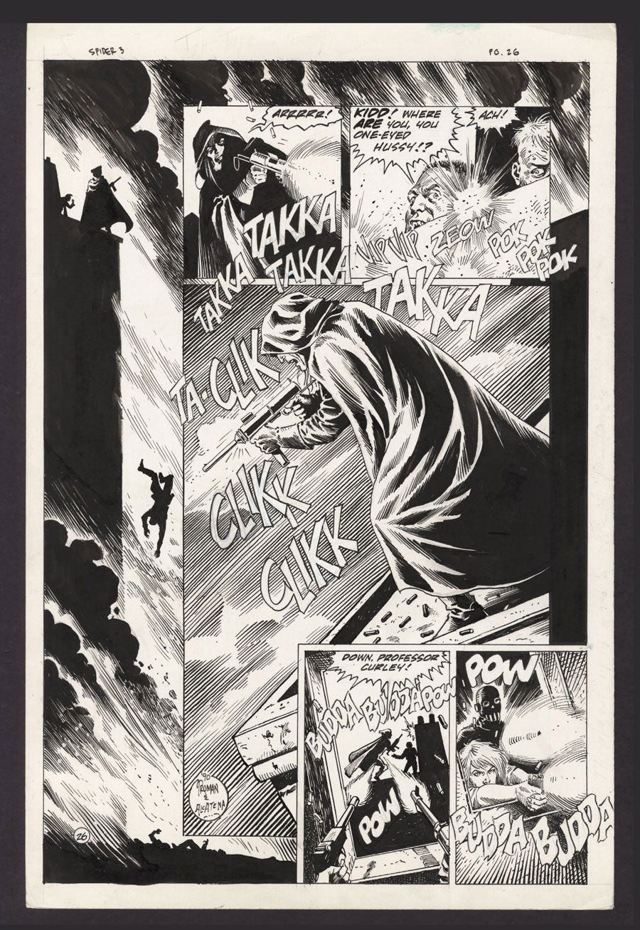 The Spider #3 Pg. 26 by Tim Truman and Quique Alcatena, in ComicConnect ...