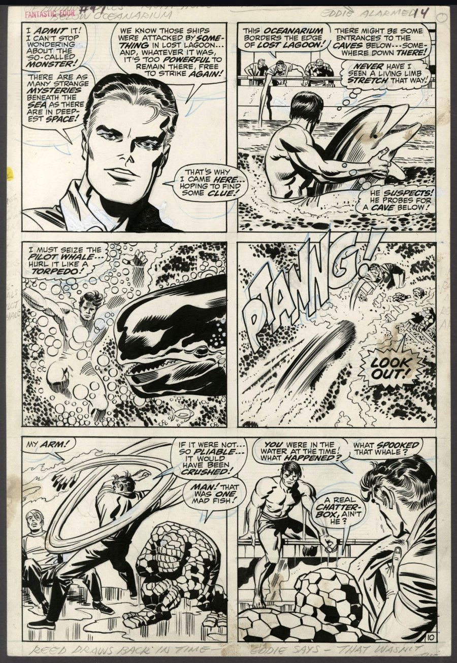 Jack Kirby - Fantastic Four #97, page 10, in ComicConnect.com -- Comic ...