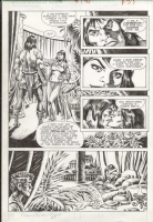 Savage Sword of Conan #146 pg 33 BOW CHICKA BOW BOW Comic Art