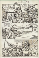 Savage Sword of Conan #140 pg 39 Comic Art