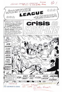 2nd appearance of the Justice League of America JLA in Brave and