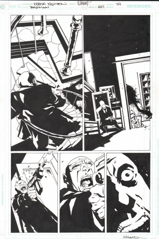 Batman #627 Pg. 21, in Jeffrey Dodd's Dustin Nguyen: Batman Interior ...